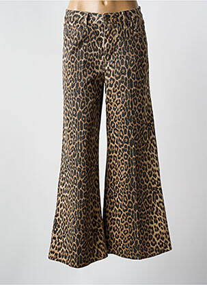 Pantalon flare beige ORAIJE pour femme