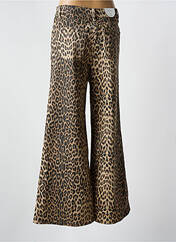 Pantalon flare beige ORAIJE pour femme seconde vue