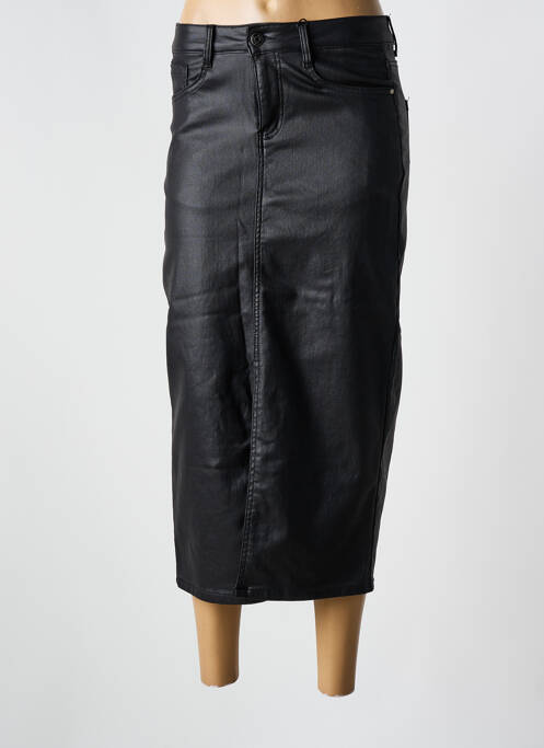 Jupe longue noir NINA CARTER pour femme