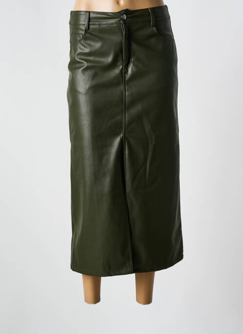 Jupe longue vert GRACIELA pour femme