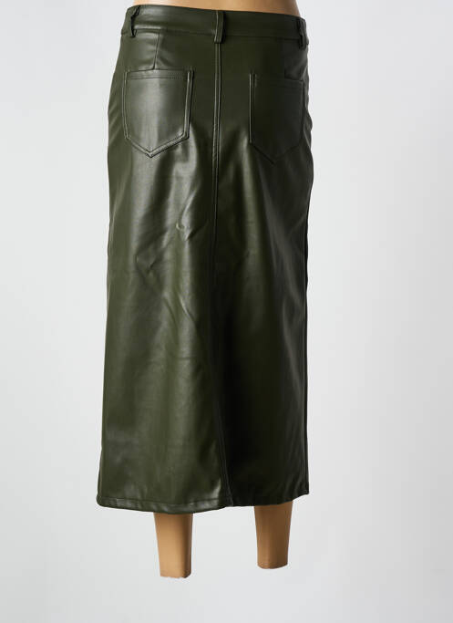 Jupe longue vert GRACIELA pour femme