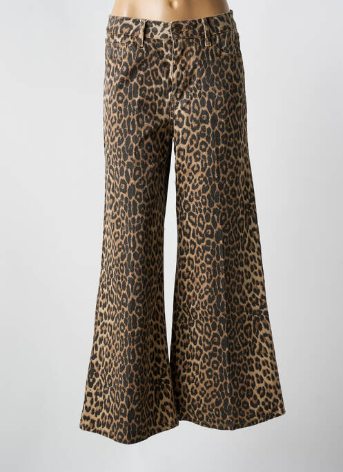 Pantalon flare beige ORAIJE pour femme