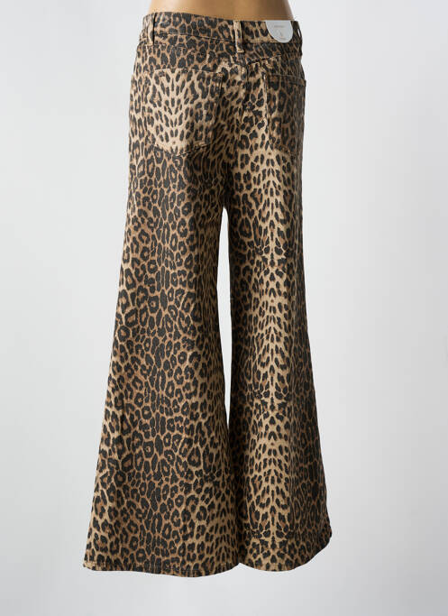 Pantalon flare beige ORAIJE pour femme