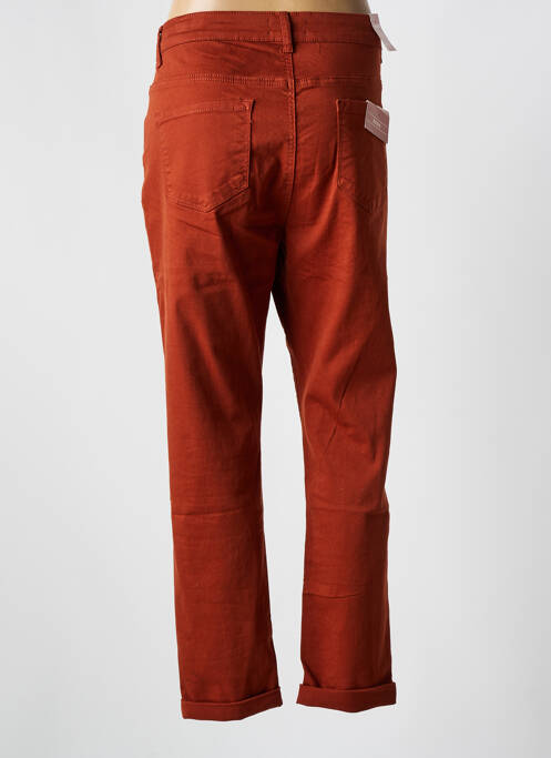 Pantalon slim marron NINA CARTER pour femme
