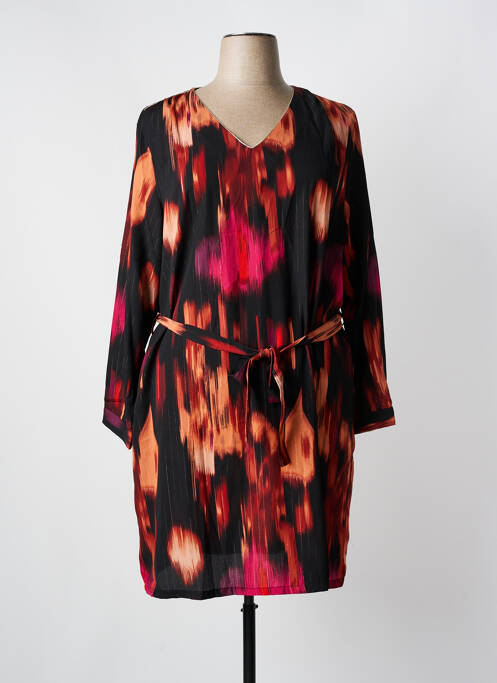 Robe mi-longue noir BY ONE pour femme