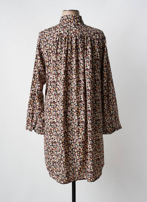 Robe mi-longue noir MAELLE pour femme