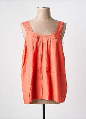 Top sans manche sans manche orange CREAM femme