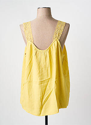 Top sans manche sans manche jaune CREAM femme