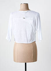 Boléro blanc MALOKA pour femme seconde vue