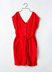 Combishort rouge CREAM pour femme seconde vue