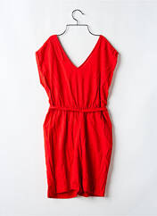 Combishort rouge CREAM pour femme seconde vue