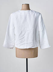 Veste casual blanc JULIE GUERLANDE pour femme seconde vue