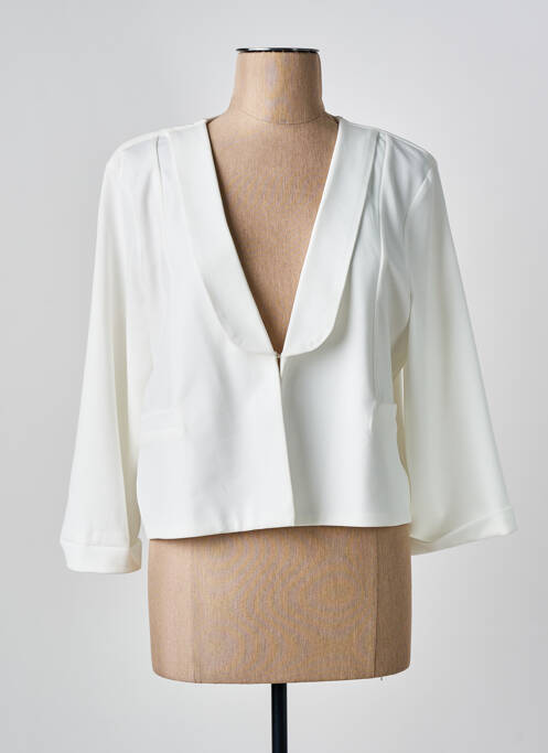 Boléro blanc JULIE GUERLANDE pour femme