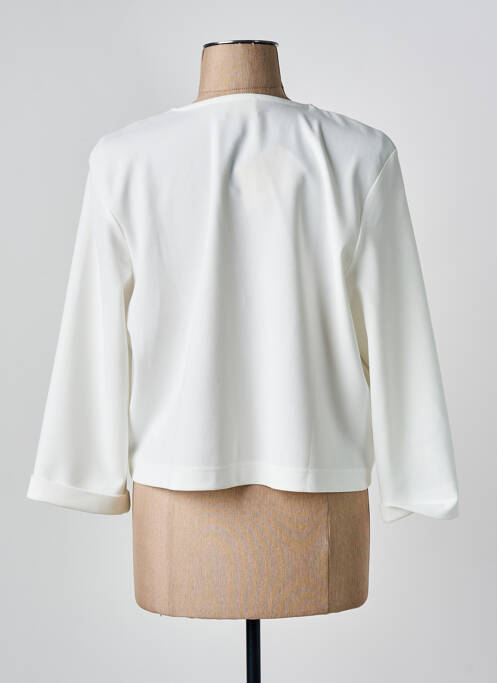 Boléro blanc JULIE GUERLANDE pour femme