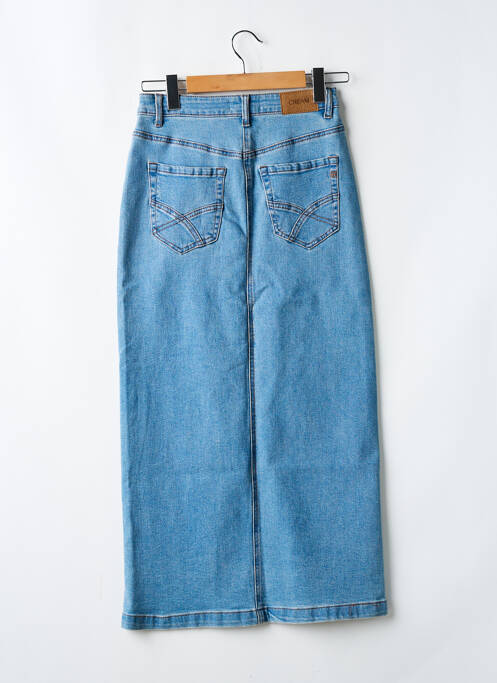 Jupe longue bleu CREAM pour femme