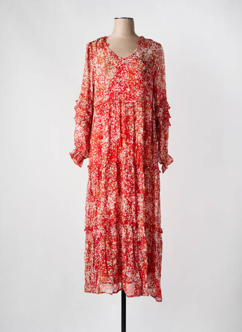 Robe longue rouge CREAM pour femme