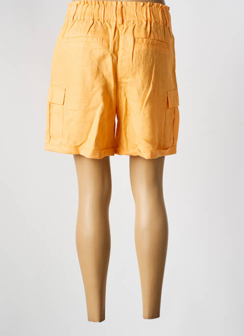 Short orange C'EST BEAU LA VIE pour femme