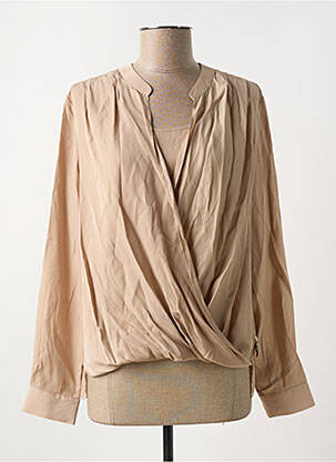 Blouse beige LOLA ESPELETA pour femme