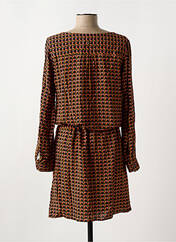 Robe mi-longue orange LE PETIT BAIGNEUR pour femme seconde vue