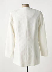 Veste chic blanc CHRISTINE LAURE pour femme seconde vue