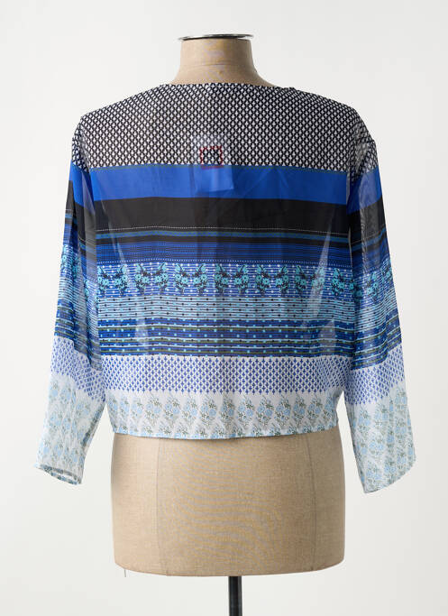 Boléro bleu CHRISTINE LAURE pour femme