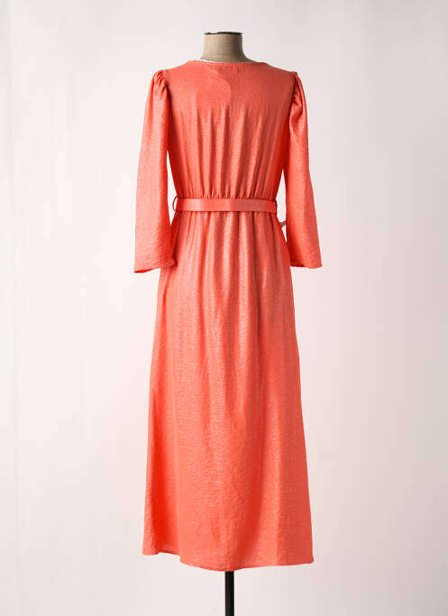 Robe longue orange DIVA & DESS pour femme
