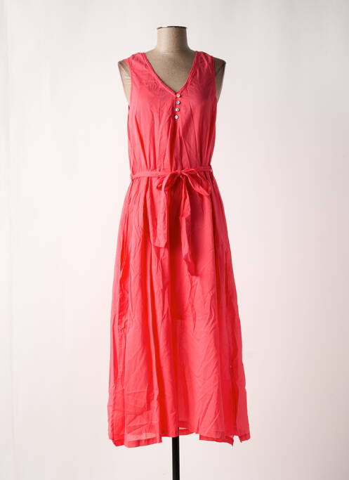Robe longue rouge ÉTYMOLOGIE pour femme