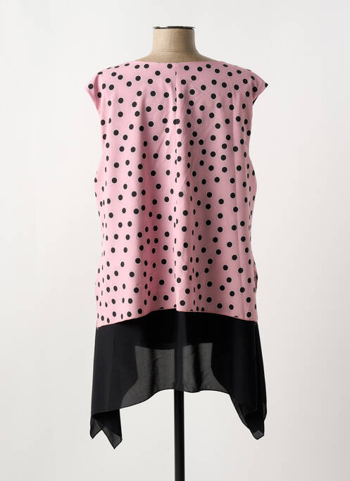 Tunique sans manche rose SPG WOMAN pour femme