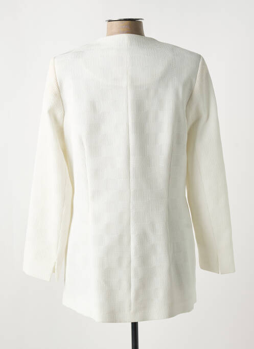 Veste chic blanc CHRISTINE LAURE pour femme