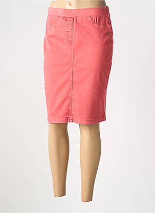 Jupe mi-longue taille normale rouge CONCEPT K femme
