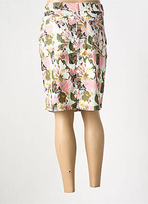 Jupe mi-longue taille normale blanc 7 SEASONS femme