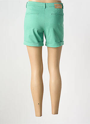Short fermeture zippée sous rabat boutonné taille normale vert LOLA ESPELETA femme