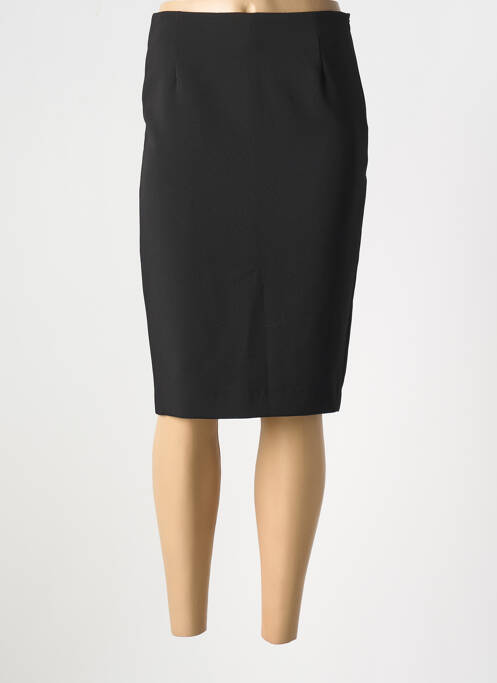 Jupe mi-longue noir ABSOLU pour femme