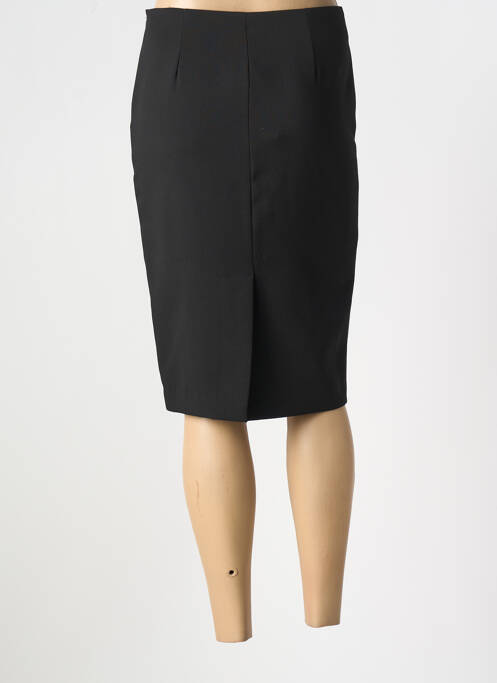 Jupe mi-longue noir ABSOLU pour femme