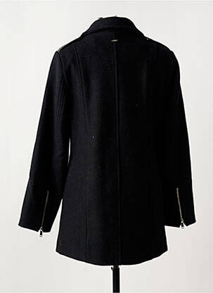 Manteau court poches sans capuche noir DEELUXE femme