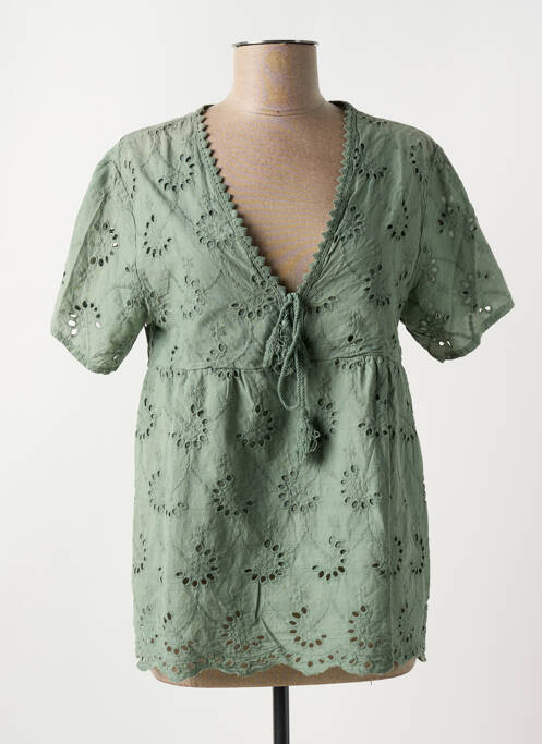 Blouse vert DONA LISA pour femme
