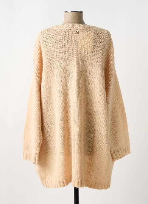 Gilet manches longues rose clair CHATTAWAK pour femme