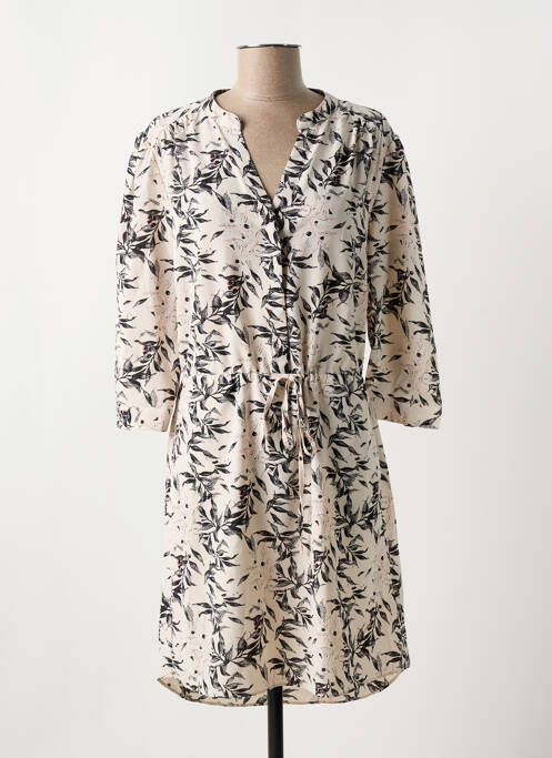 Robe courte beige CHATTAWAK pour femme