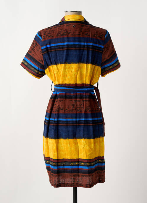 Robe courte marron CHATTAWAK pour femme