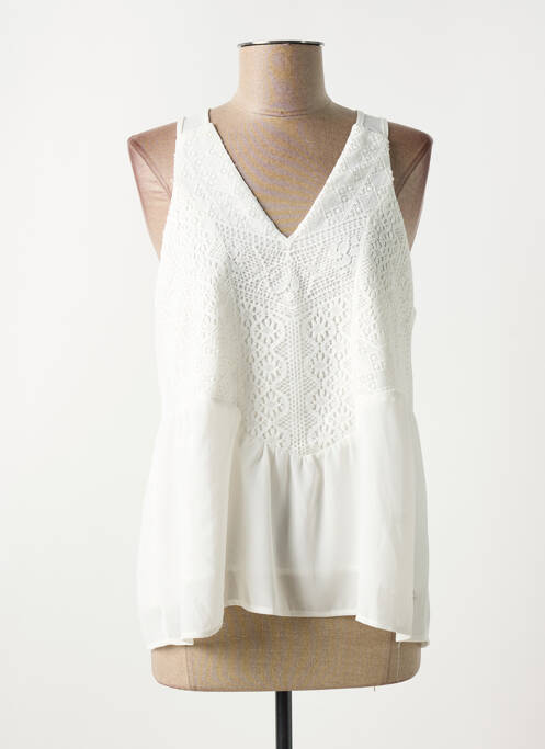 Top blanc DEELUXE pour femme