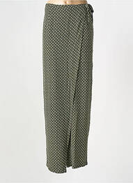 Pantalon large tissage crêpe taille normale vert PEPE JEANS femme