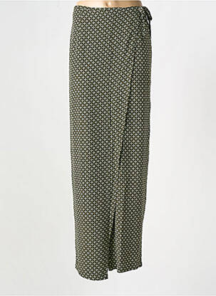 Pantalon large tissage crêpe taille normale vert PEPE JEANS femme