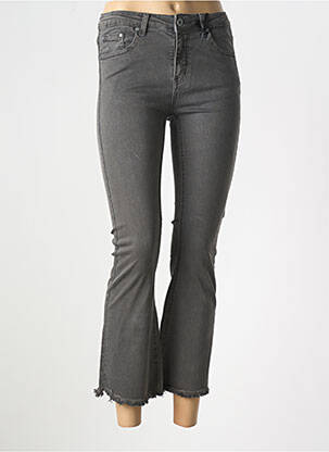 Jean coupe flare stretch taille normale gris DENIM femme