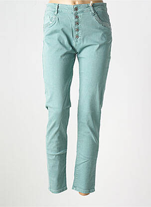 Jeans coupe slim stretch taille normale bleu MELLY & CO femme