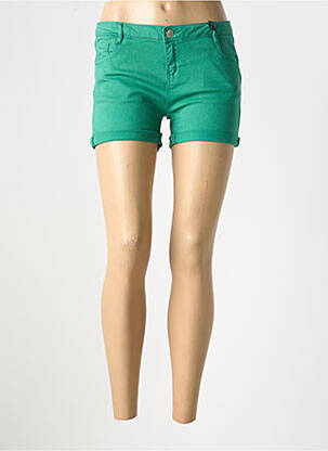 Short stretch vert DEELUXE fille