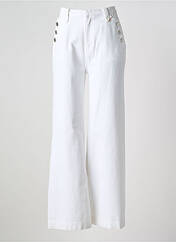 Jeans coupe large blanc DONA LISA pour femme seconde vue