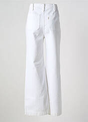 Jeans coupe large blanc DONA LISA pour femme seconde vue