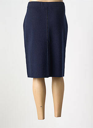 Jupe mi-longue stretch bleu WHITE STUFF femme