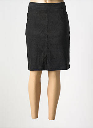 Jupe mi-longue taille normale noir THALASSA femme