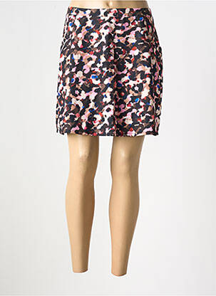 Jupe courte coupe droite noir MOLLY BRACKEN femme